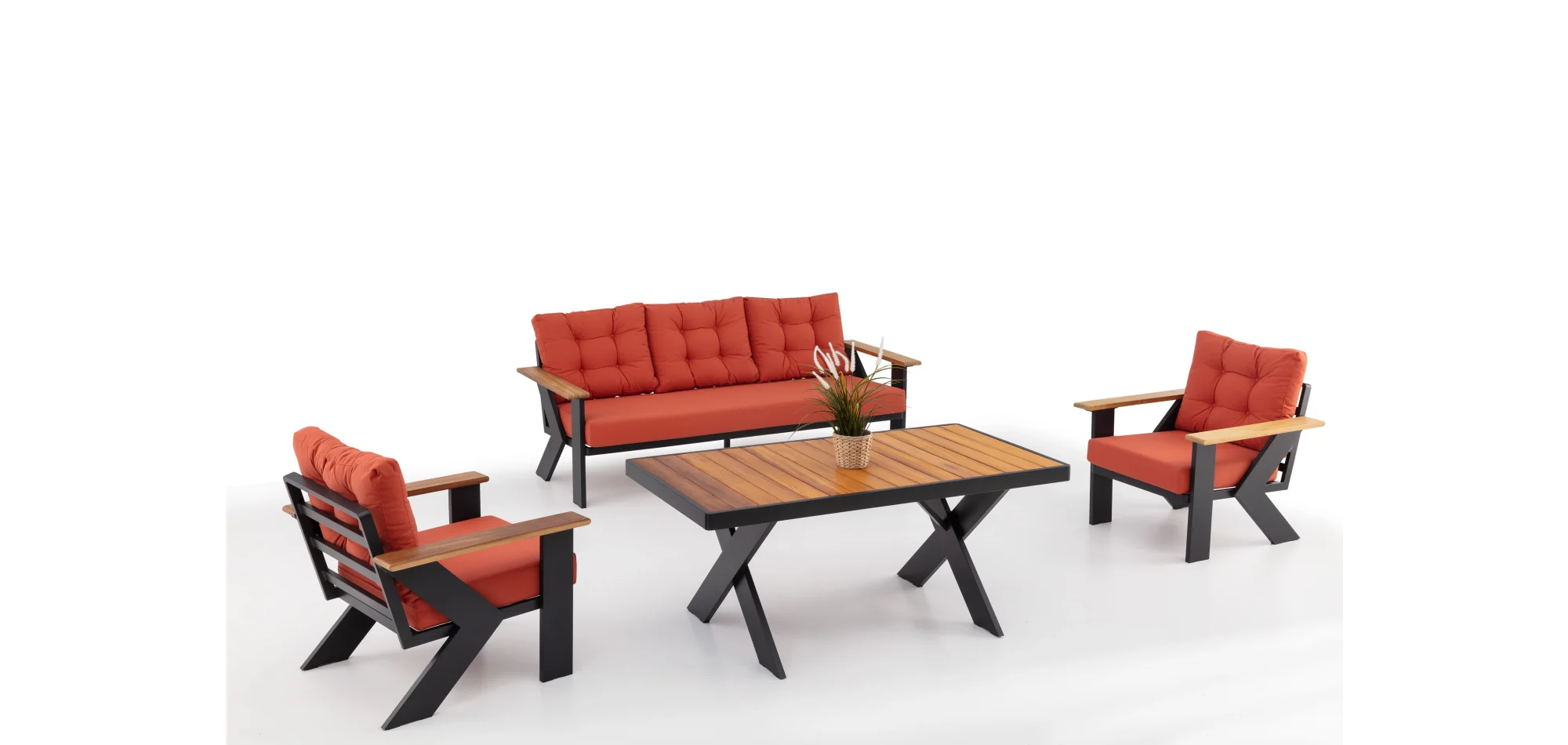 Kopenhag Alüminyum Oturma Grubu