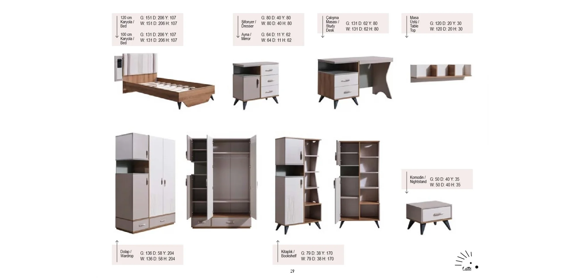 Latte Genç Odası Takımı