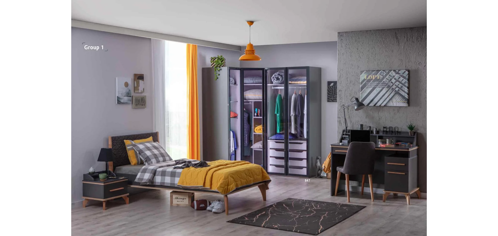 Loft Genç Odası Takımı