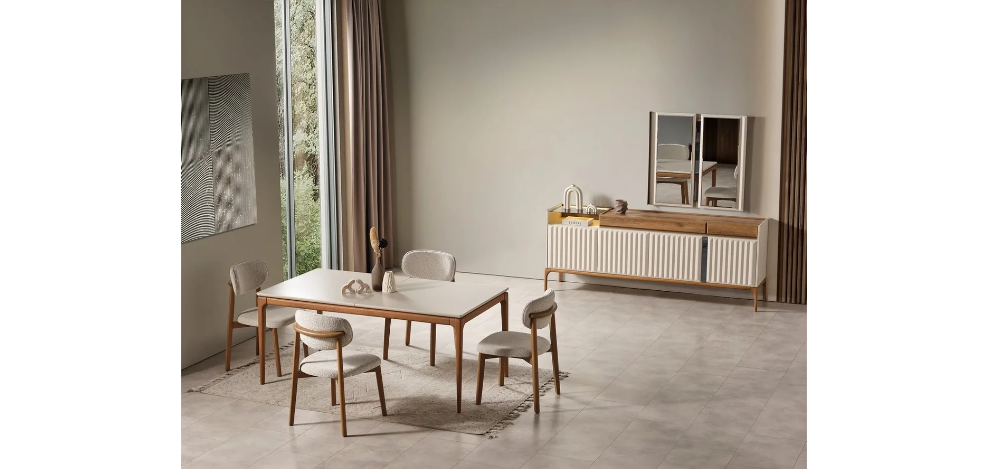 Lorvella Yemek Odası Takımı