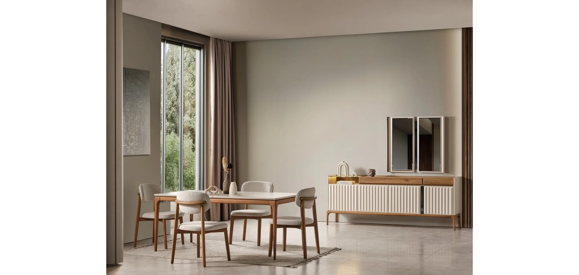 Lorvella Yemek Odası Takımı