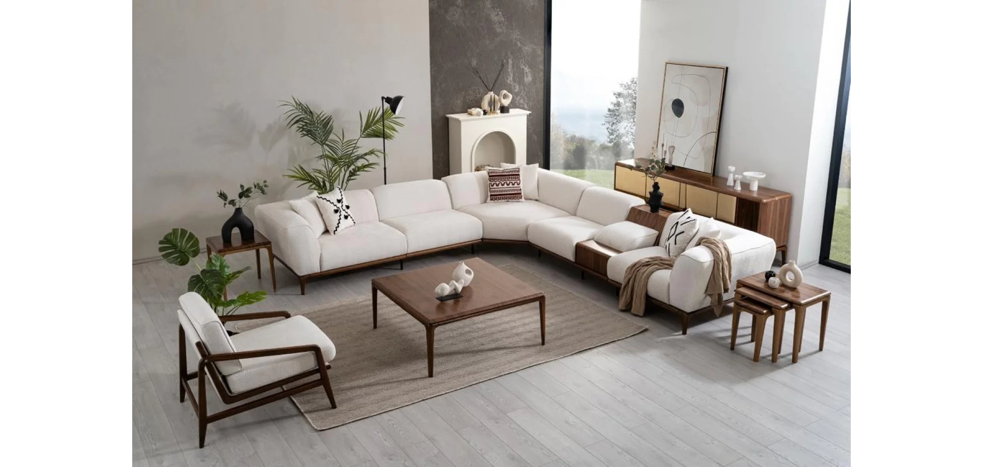 Lotus Köşe Takımı