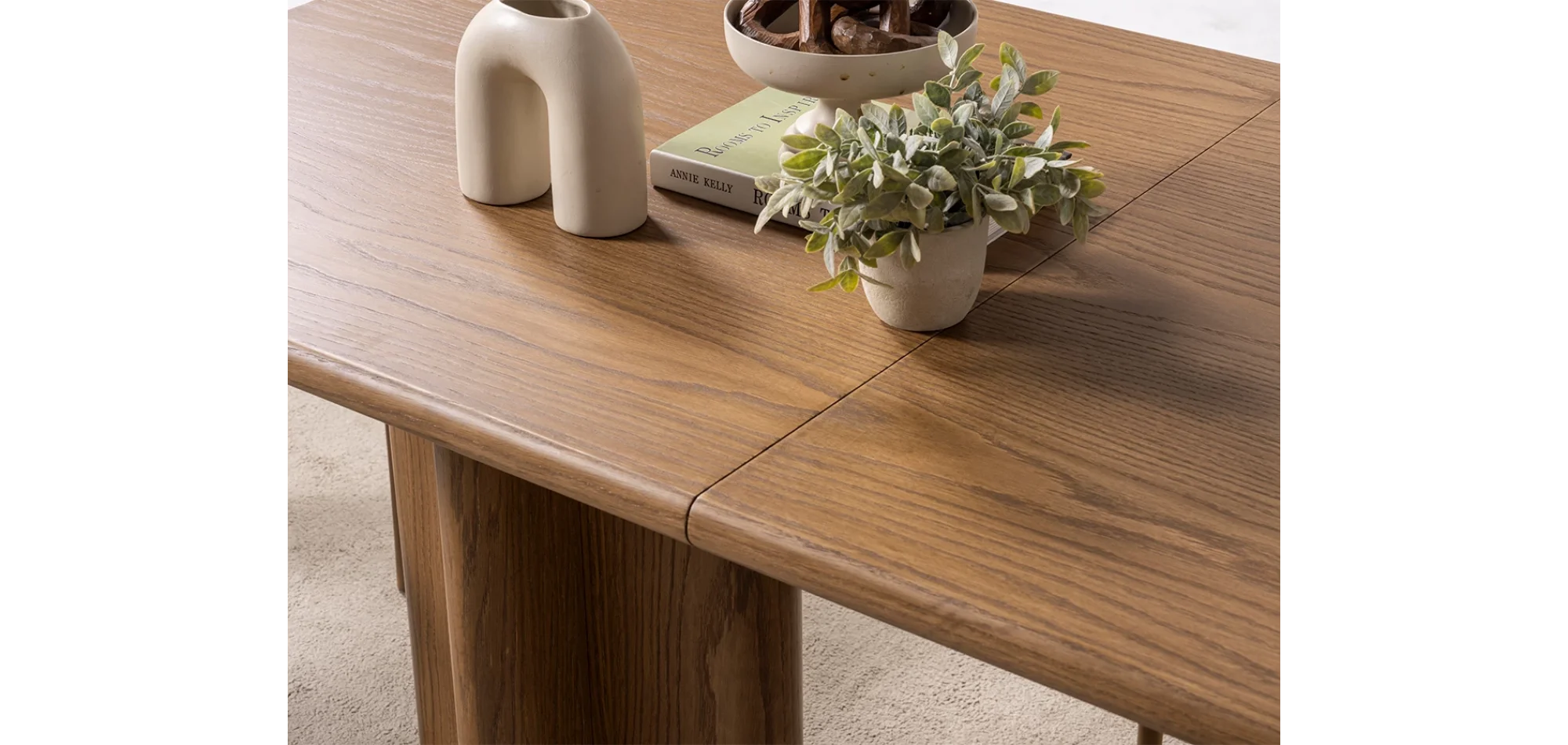 Lova Meşe Yemek Odası Takımı