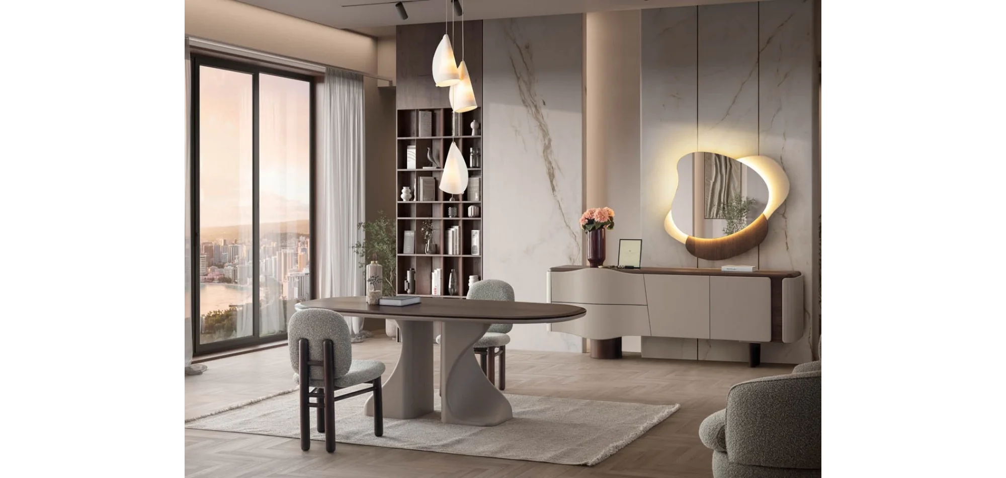 Lunesta Yemek Odası Takımı