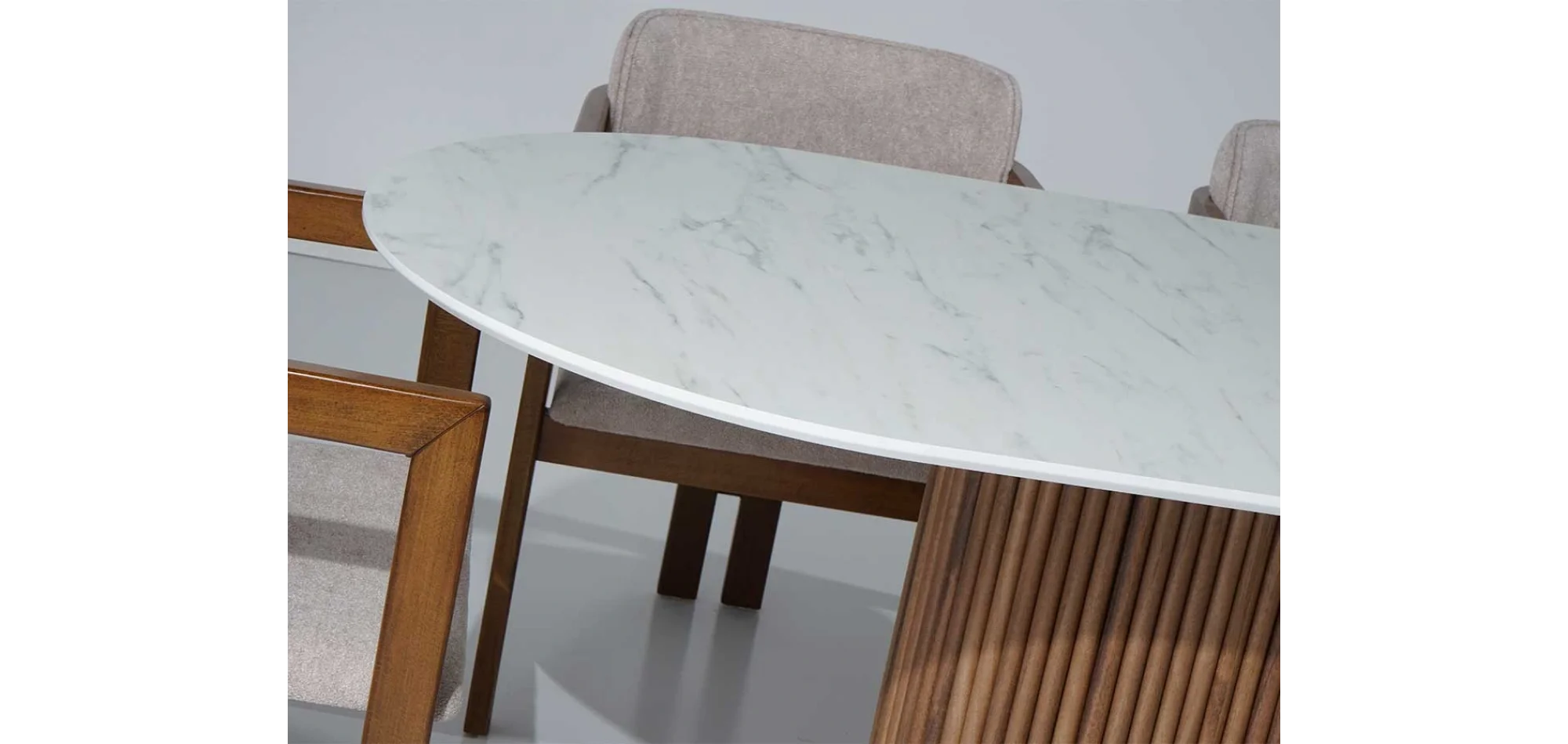 Marina Mermer Baskılı Masa