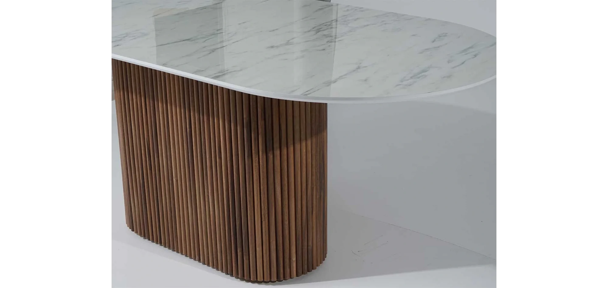 Marina Mermer Baskılı Masa