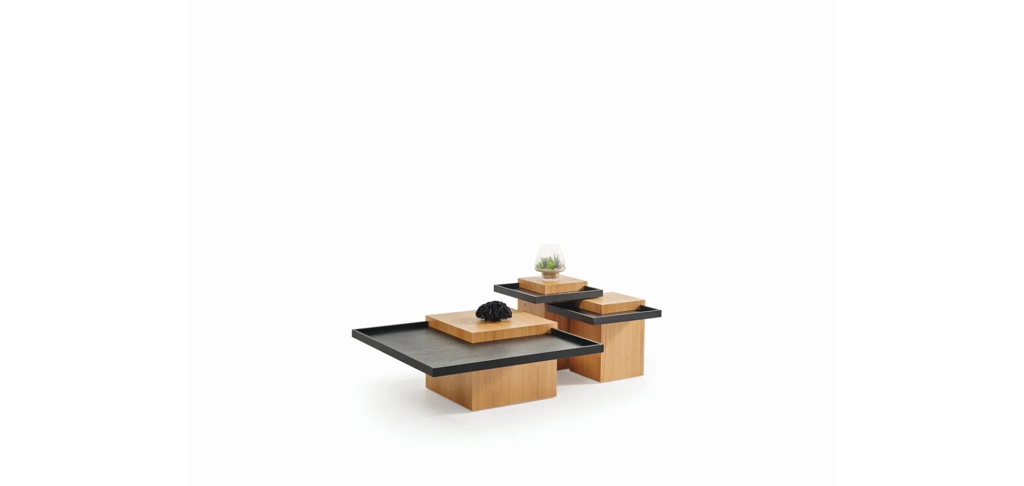 MC-113 Orta Sehpa (Oak Black Set)