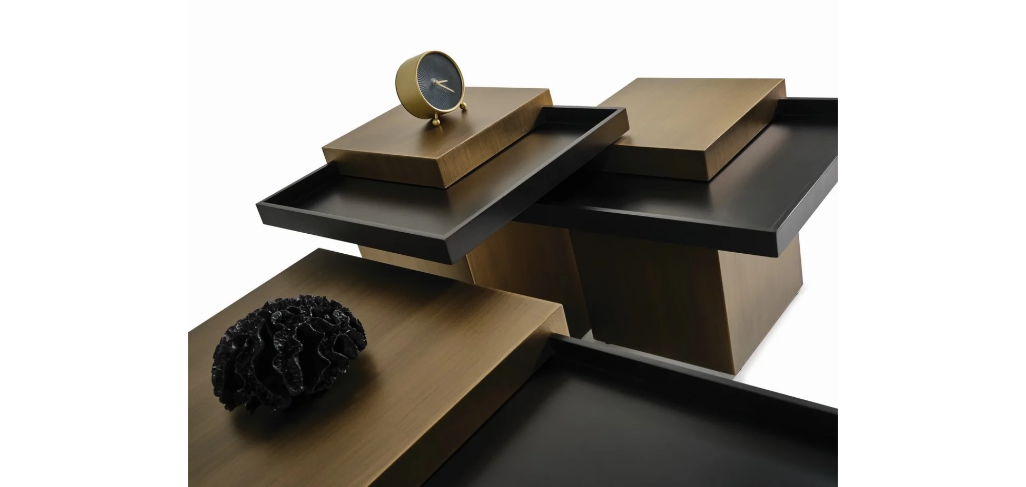 MC-113 Orta Sehpa (Oak Black Set)
