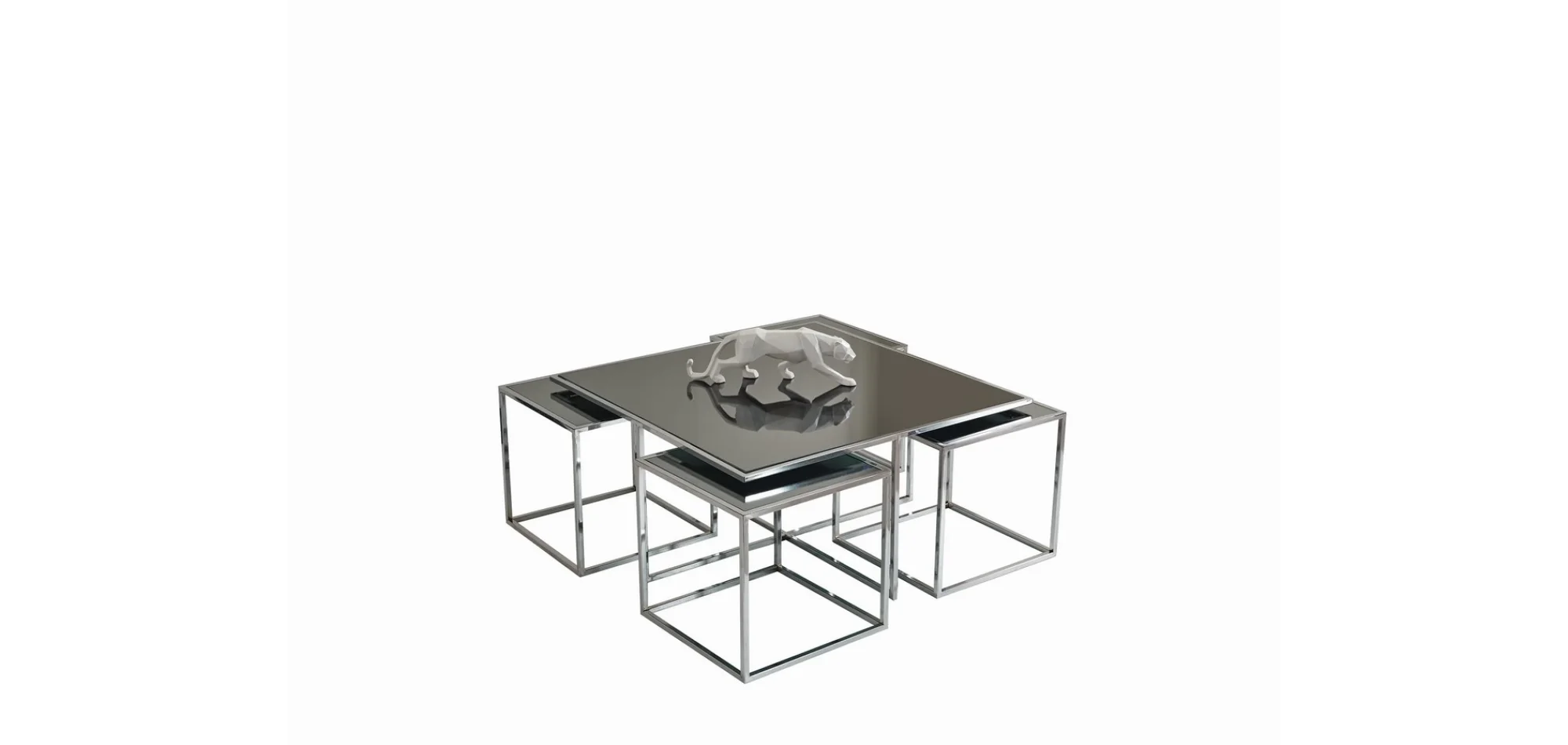 MC-138 Orta Sehpa 5li Silver