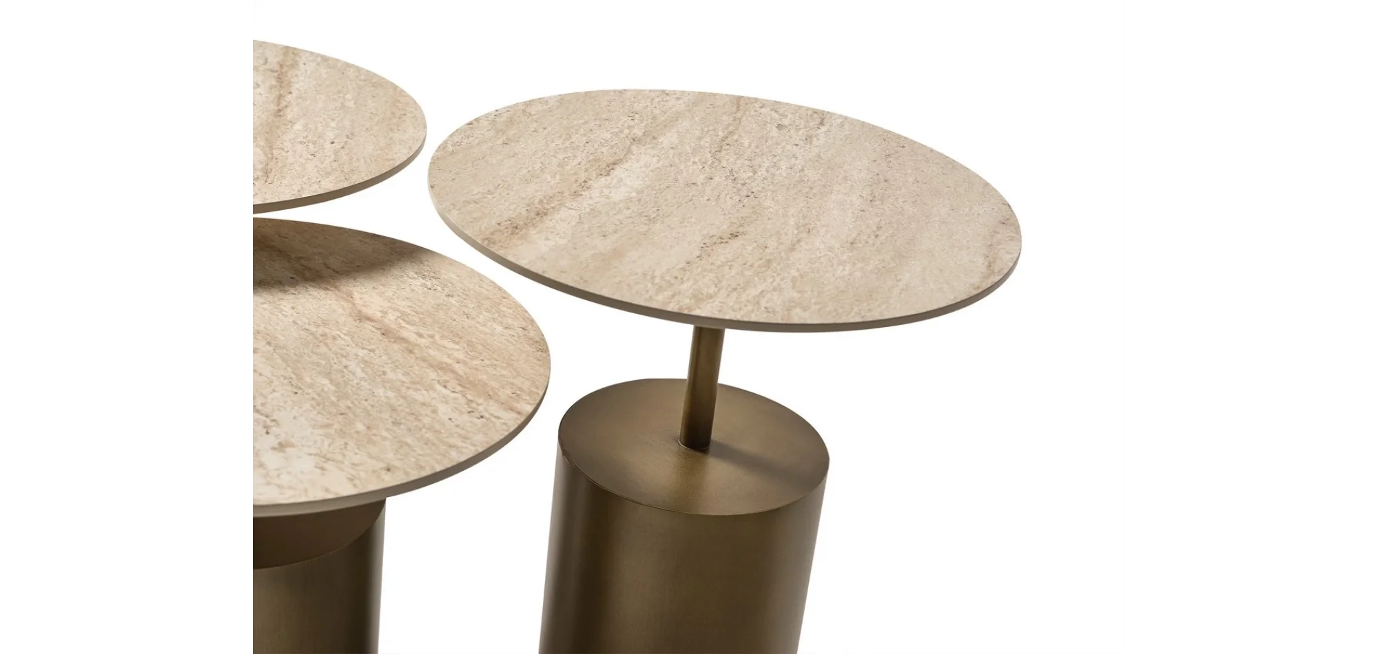 MC-588 Traverten Zigon Sehpa