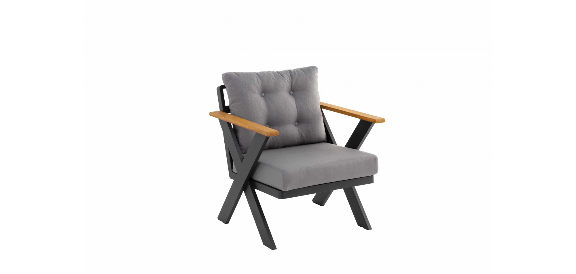 Mini Dubai (X) Alüminyum Balkon Oturma Grubu