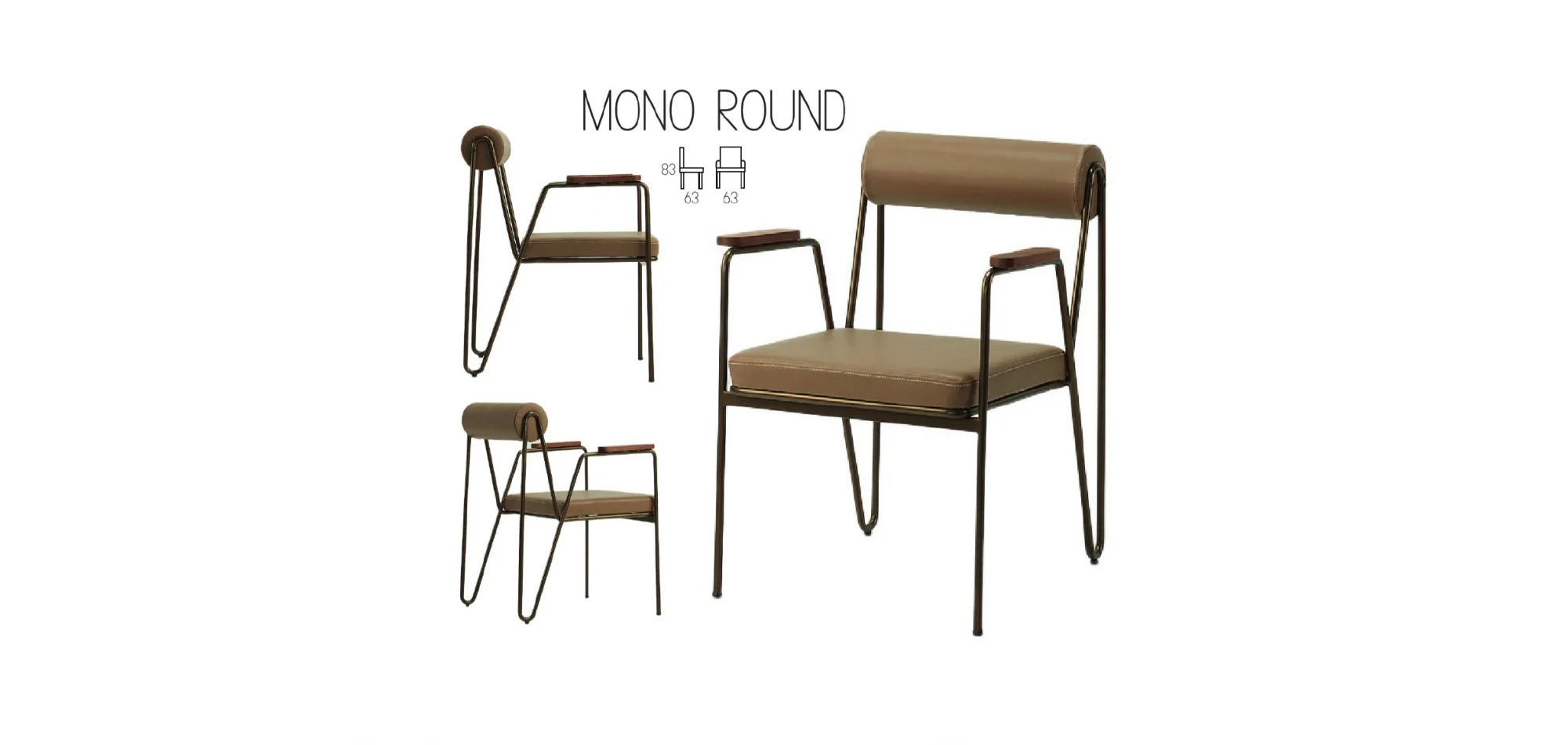 Mono Round Sandalye