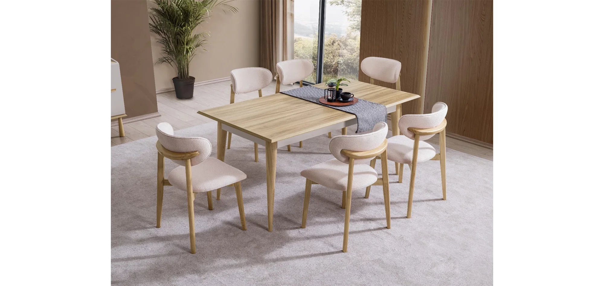 Mons Yemek Odası Takımı