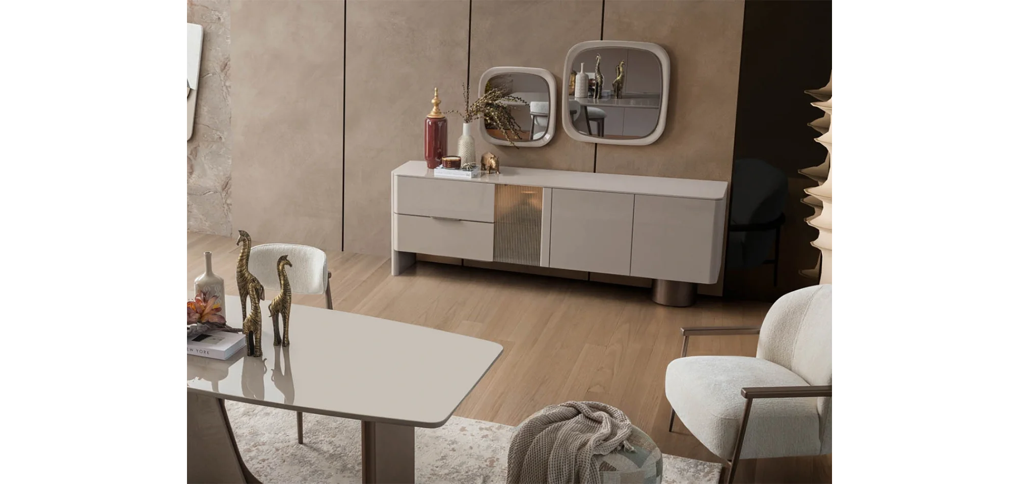 Morenza Konsol ve Ayna