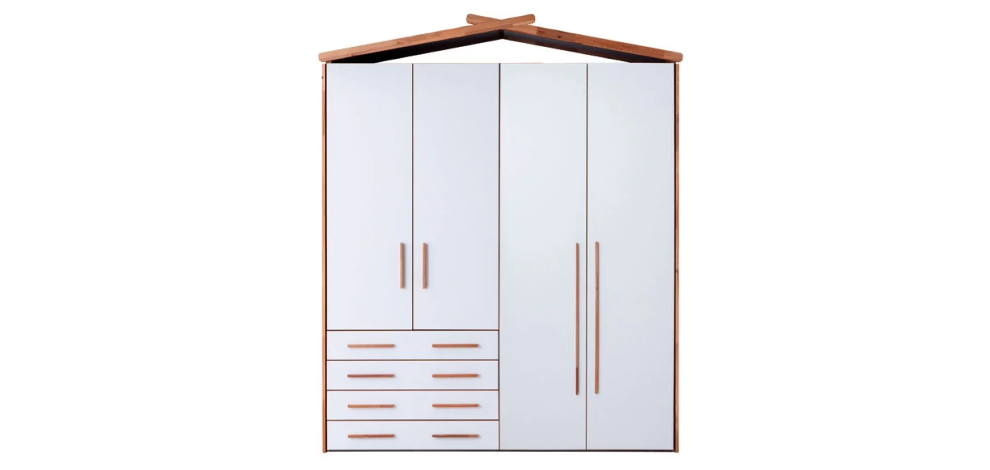 My House 4 Kapılı Dolap (Seçenek 406)