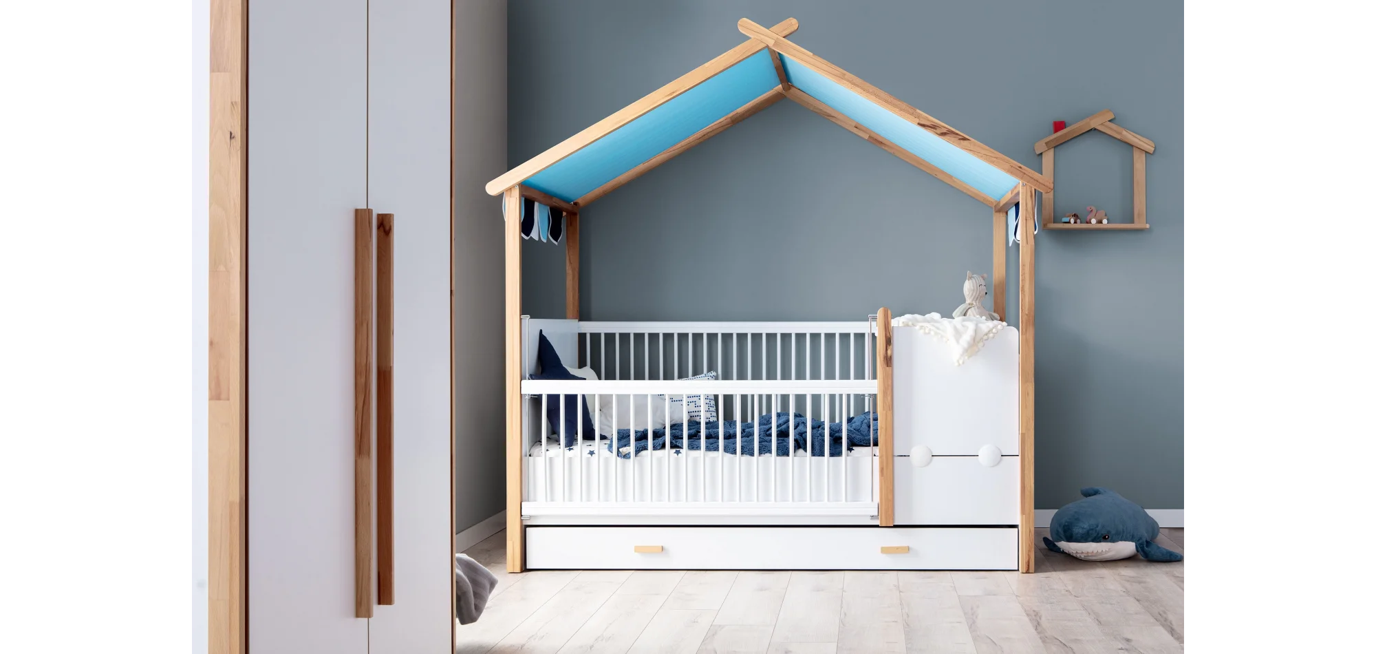 My House Mavi Bebek Odası Takımı