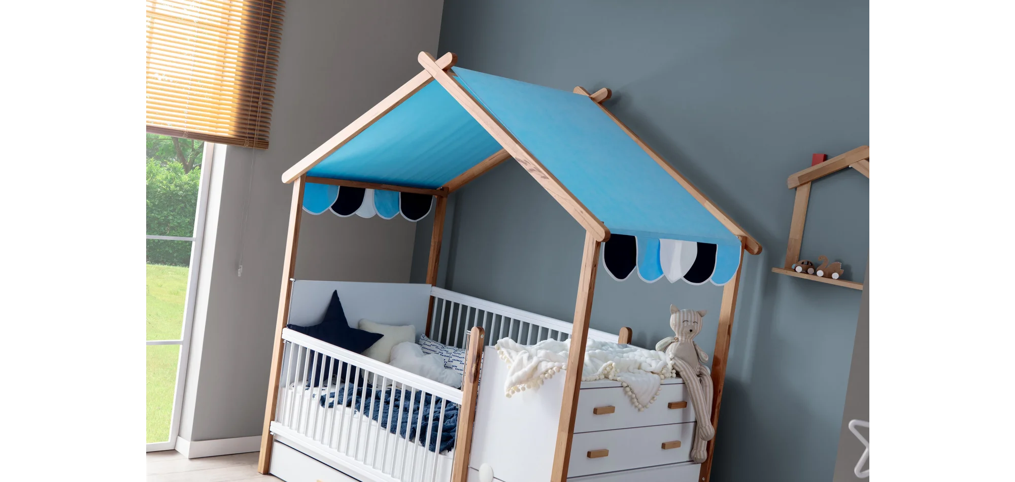 My House Mavi Bebek Odası Takımı