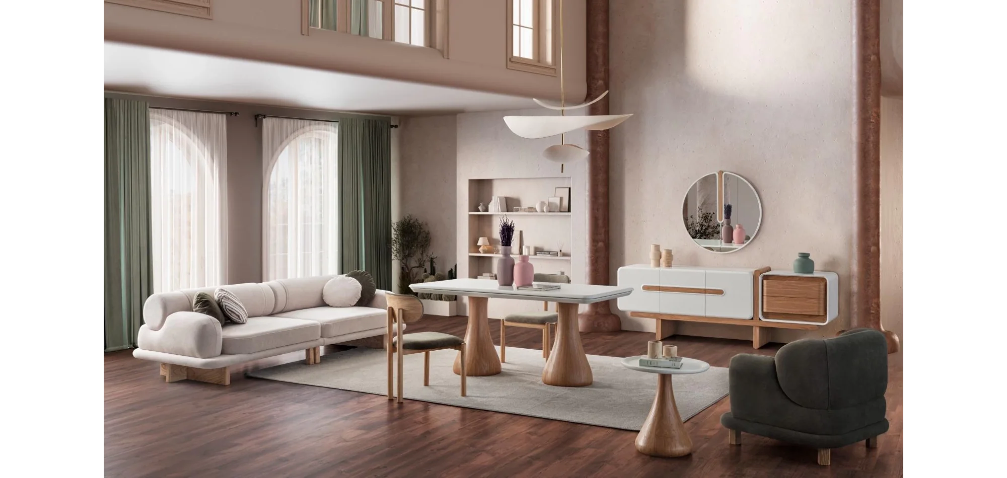 Mystic Yemek Masası (Açılır)