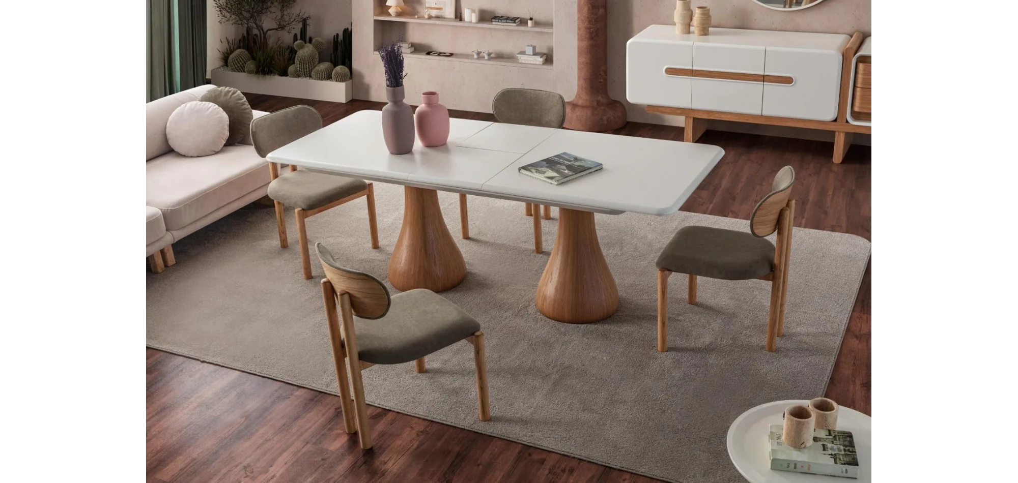 Mystic Yemek Masası (Açılır)