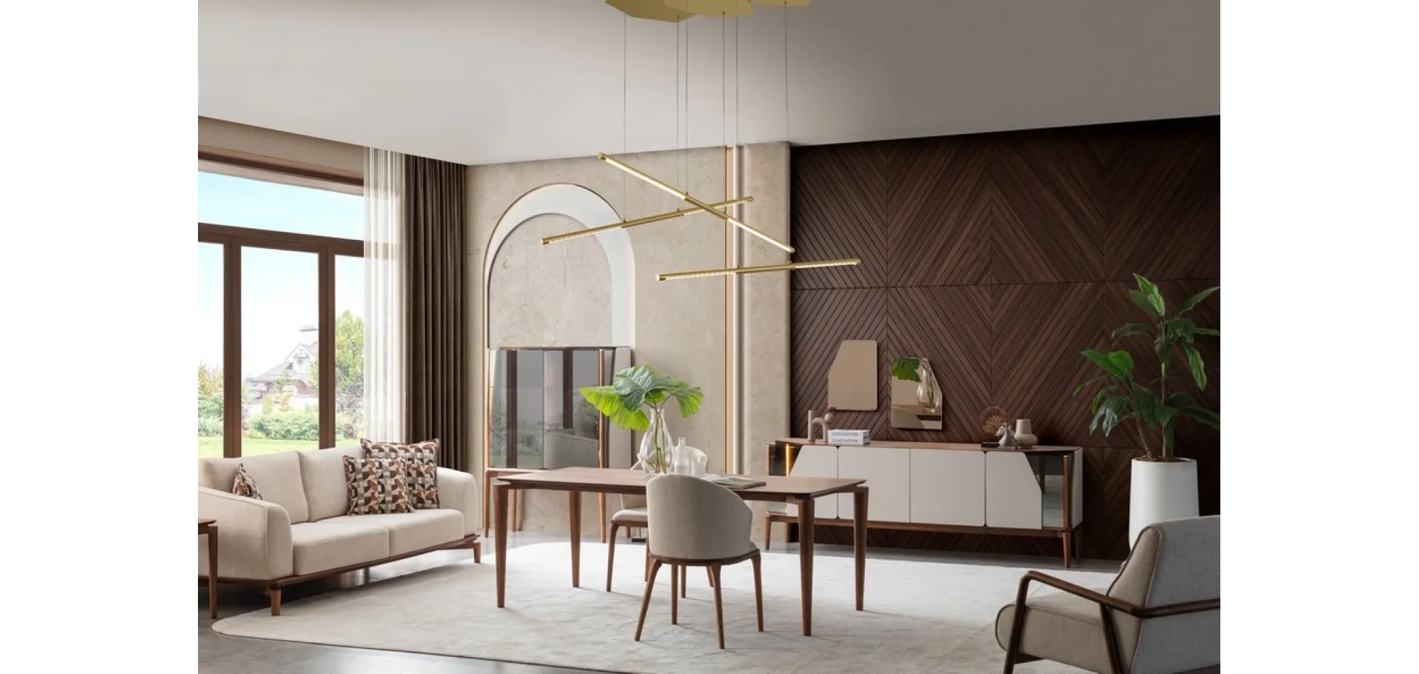 Opulent Yemek Odası Takımı