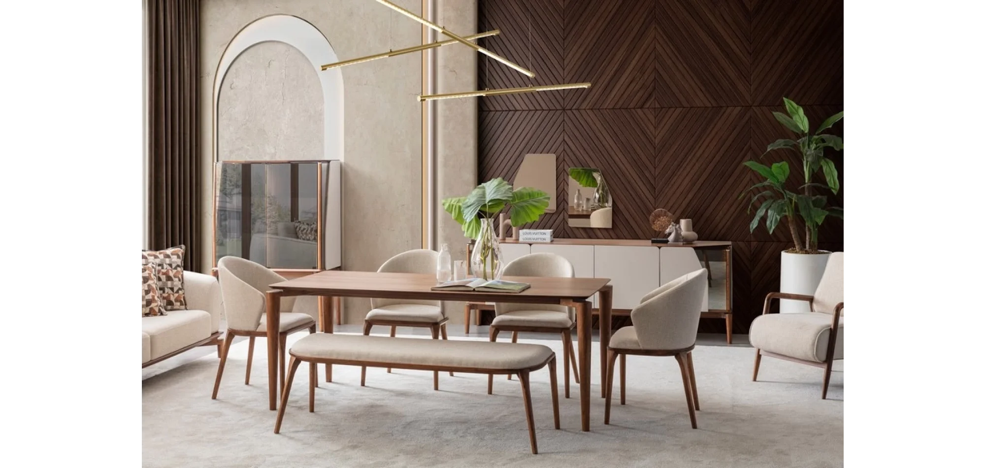 Opulent Yemek Odası Takımı