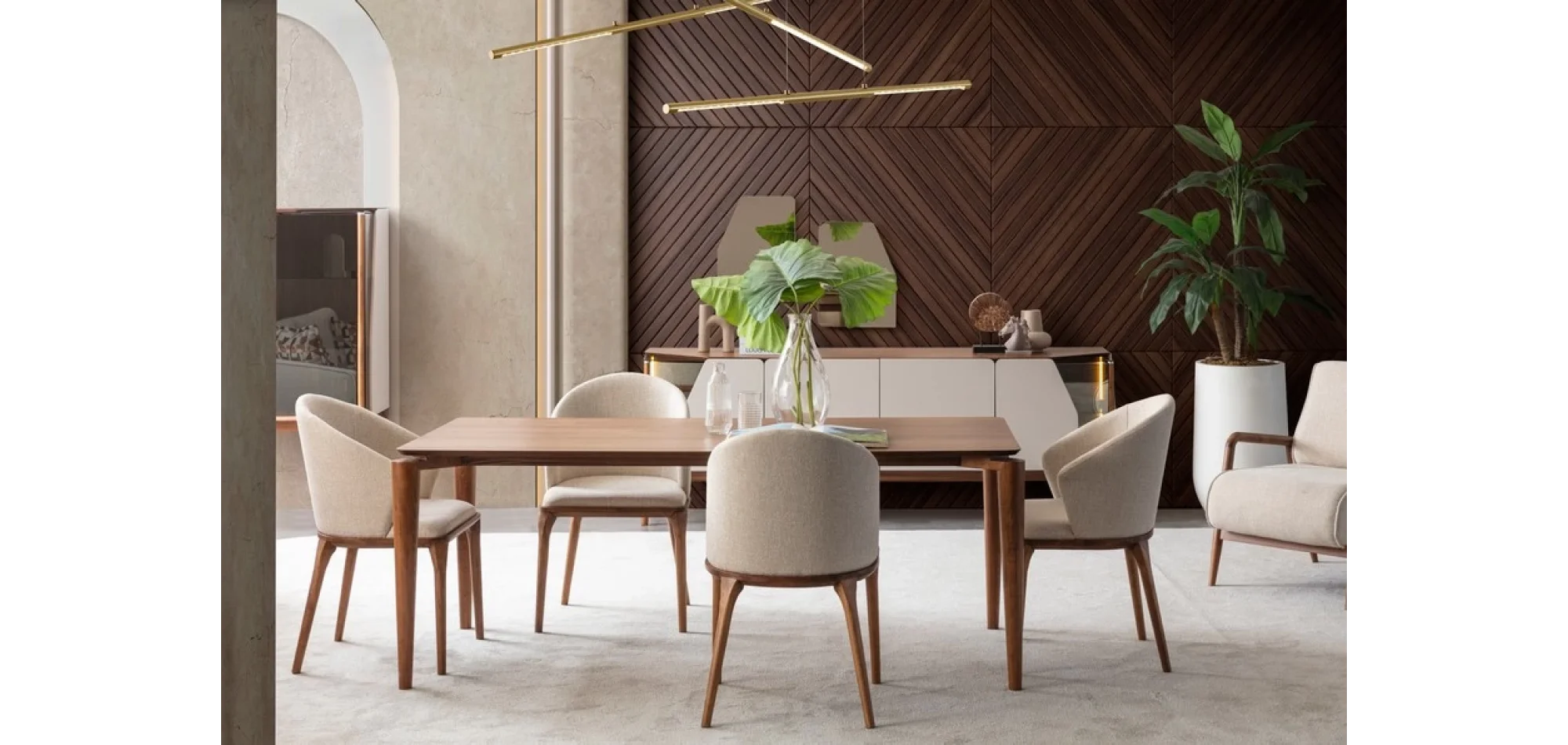 Opulent Yemek Odası Takımı