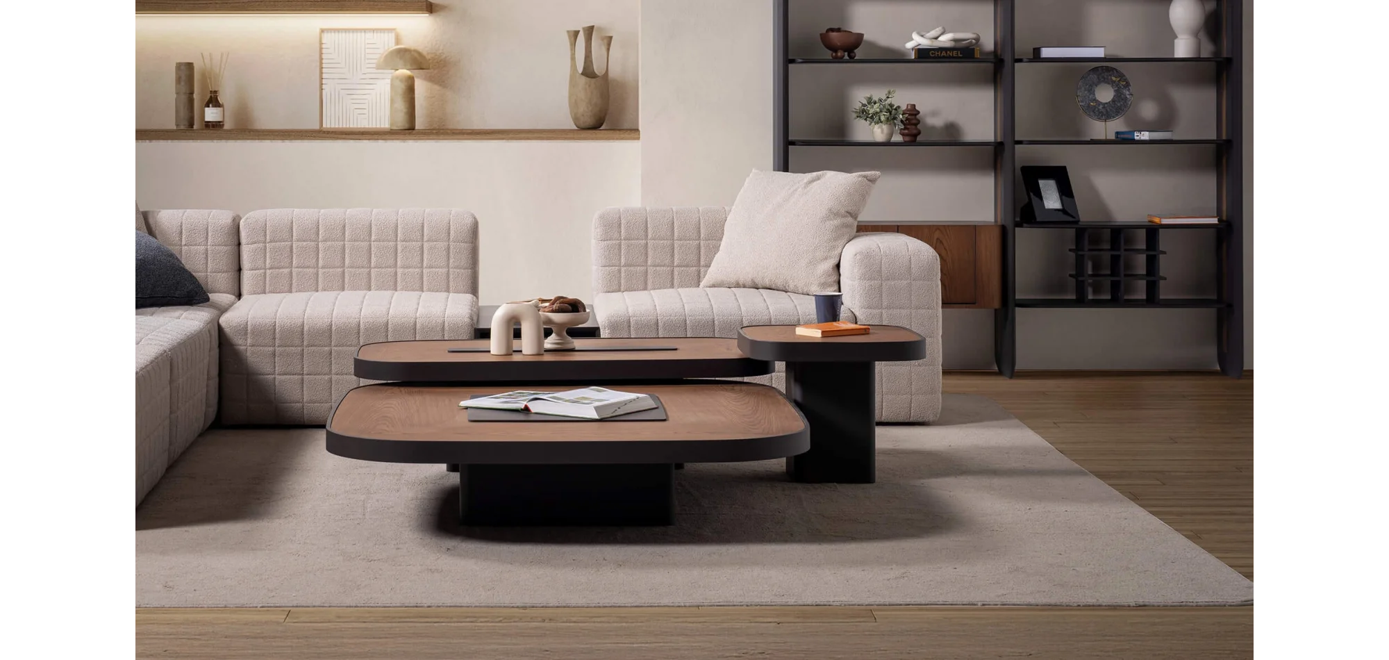 Platinum Orta Sehpa Kare