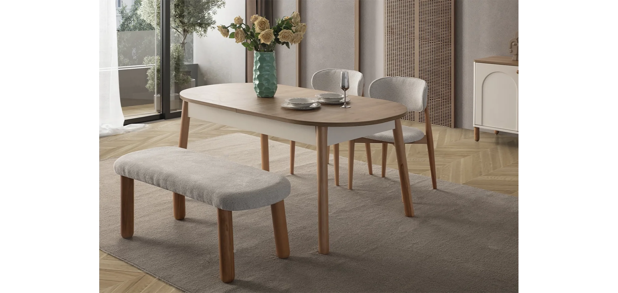 Prada Yemek Odası Takımı