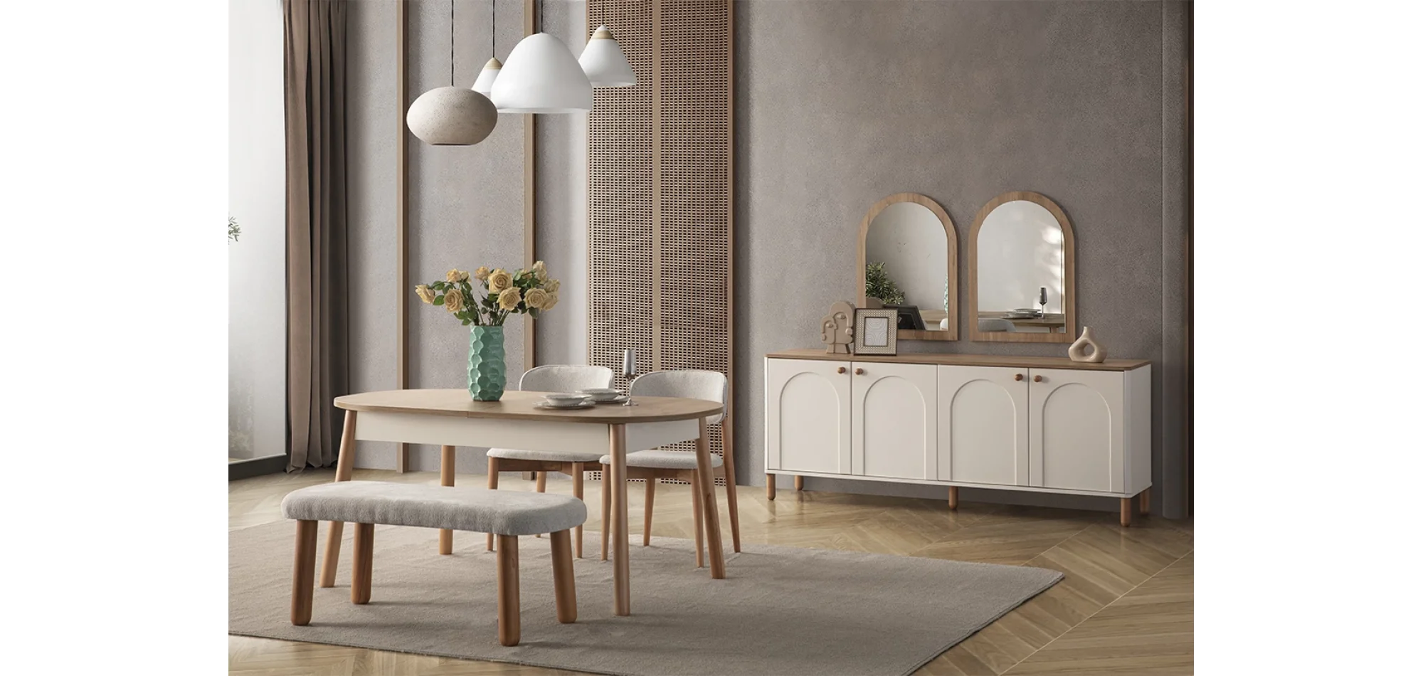 Prada Yemek Odası Takımı