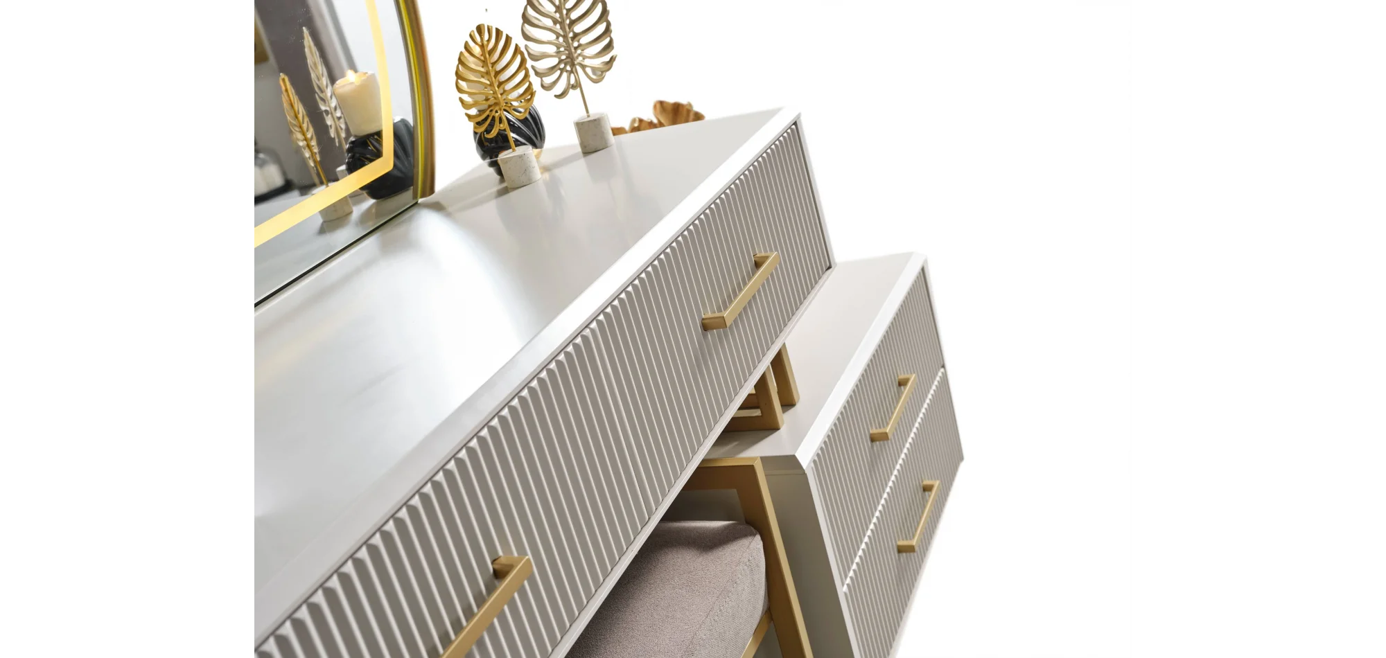 Obsidian Gold Yatak Odası Takımı