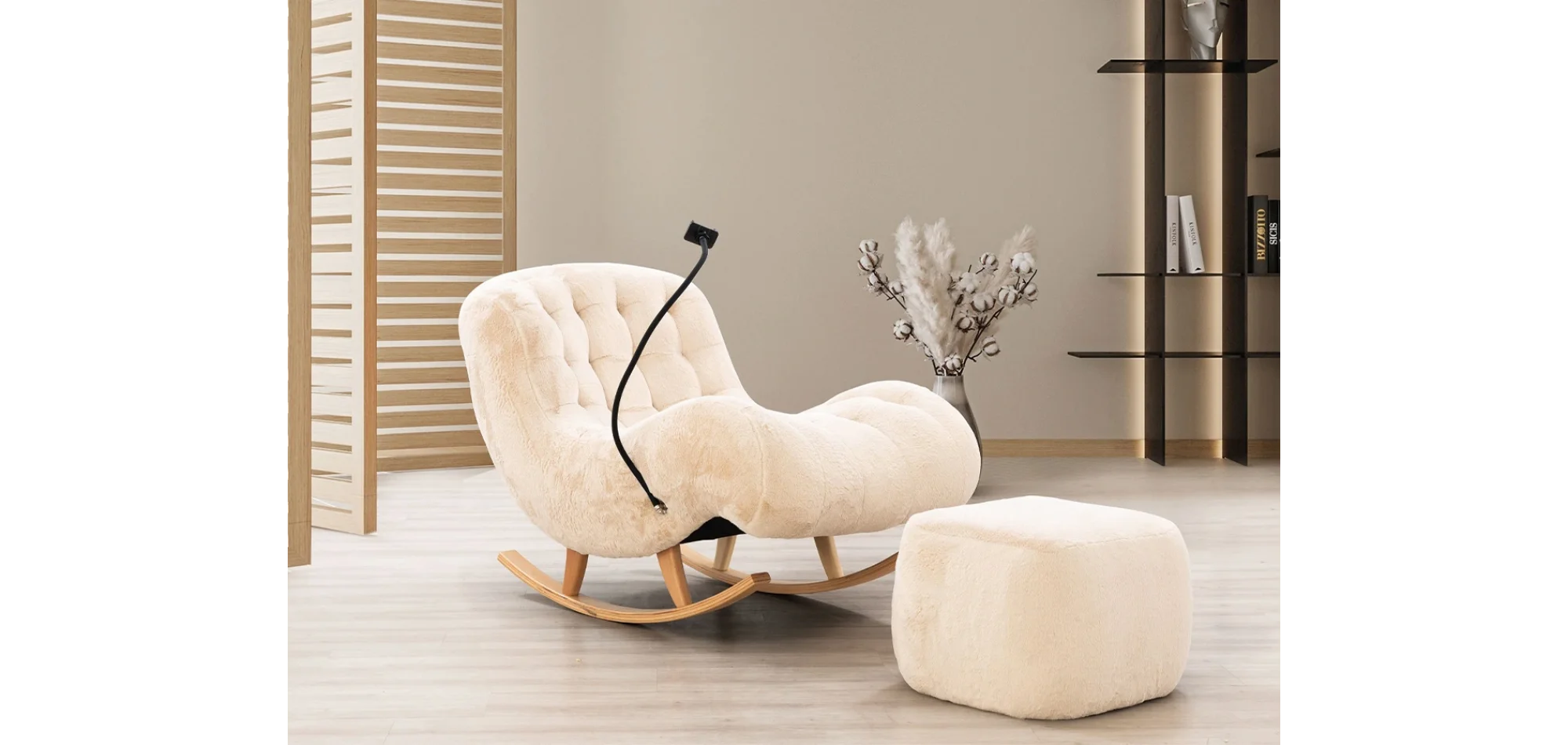 Relax Sallanır Berjer ve Puf