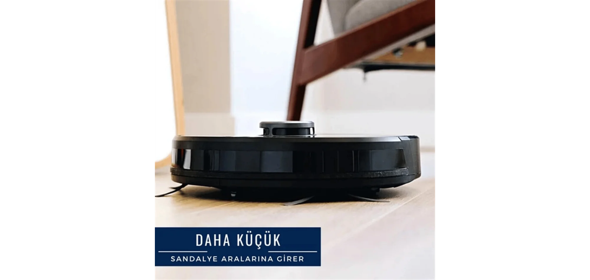 Robogil Stella 500B 2024 Model Yeni Nesil Tasarım Akıllı Robot Süpürge ve Robot Paspas