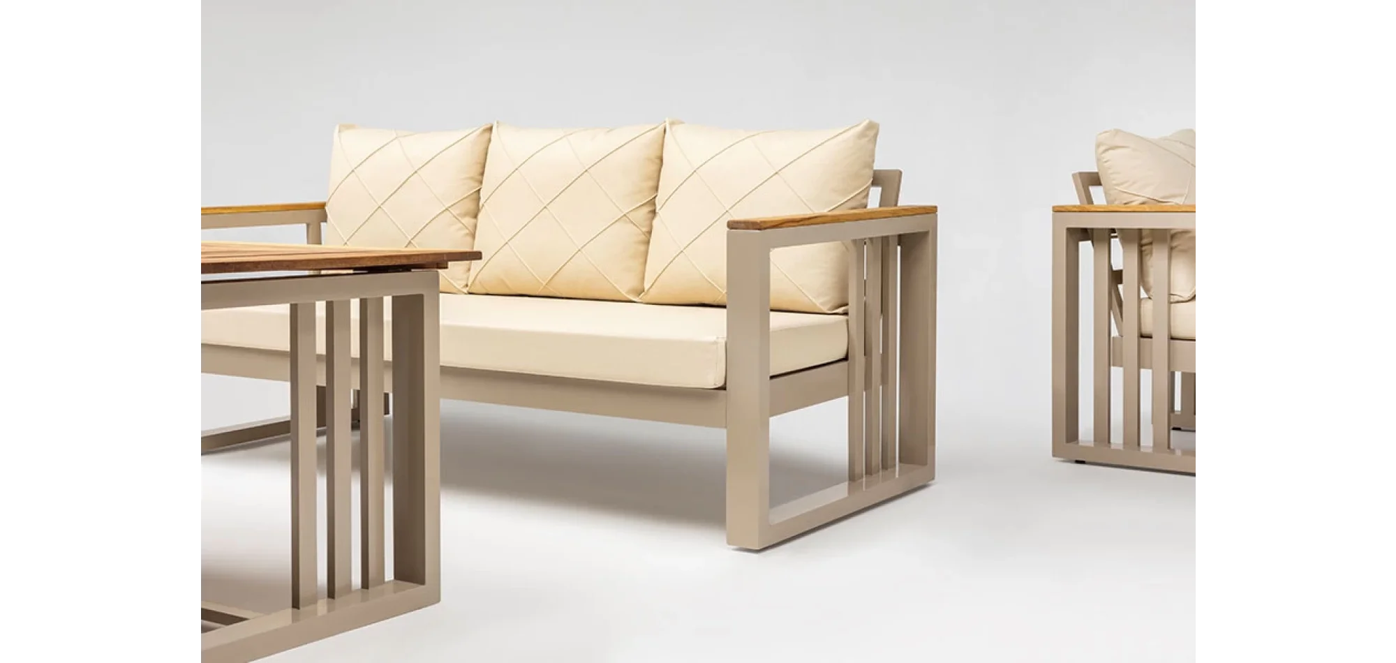 ROMA OTURMA GRUBU ALÜMİNYUM 3+1+1