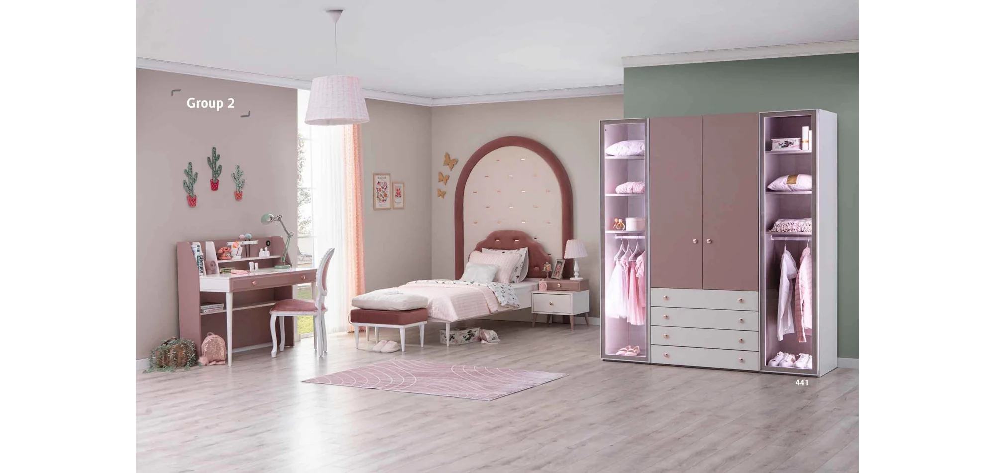 Rose Genç Odası Takımı