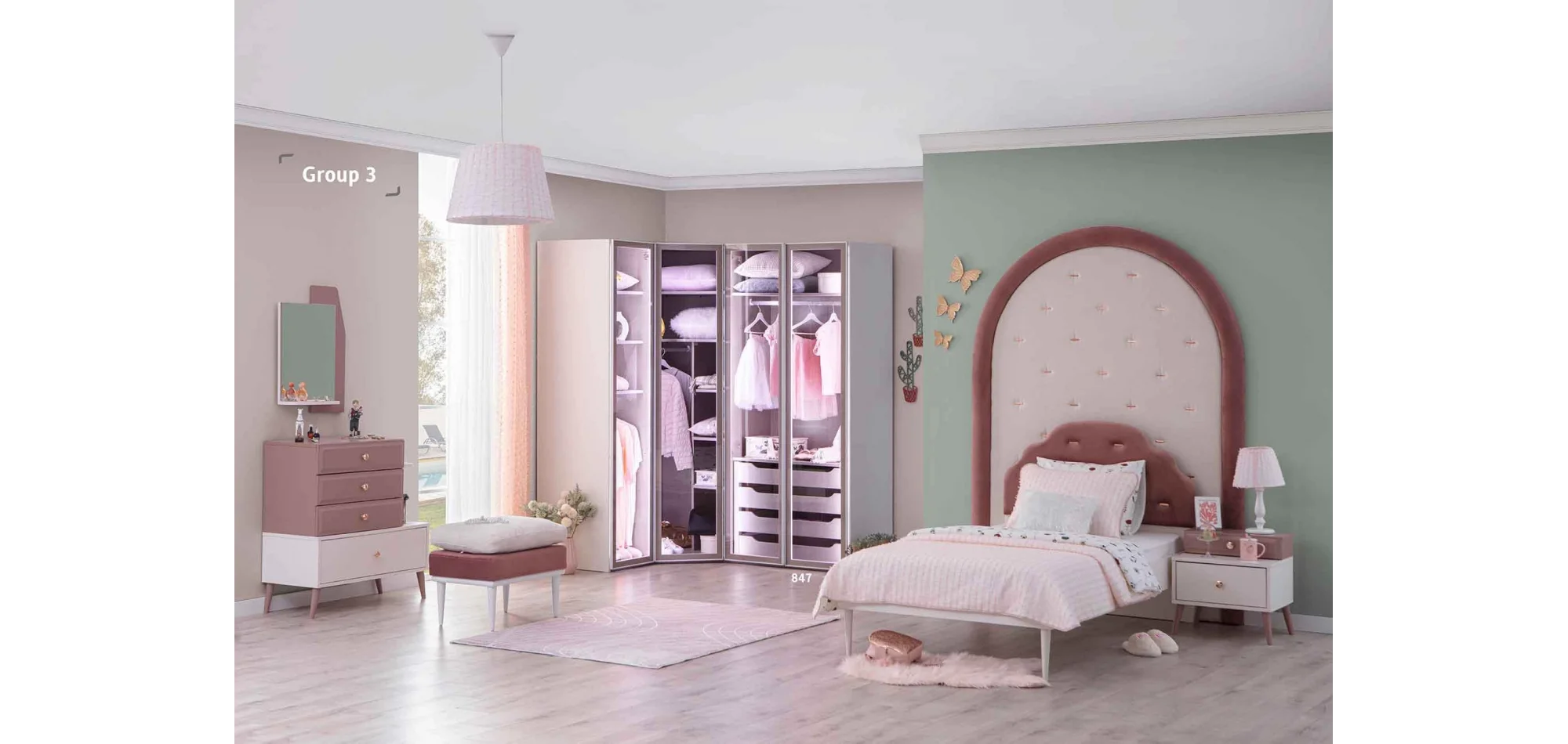 Rose Genç Odası Takımı