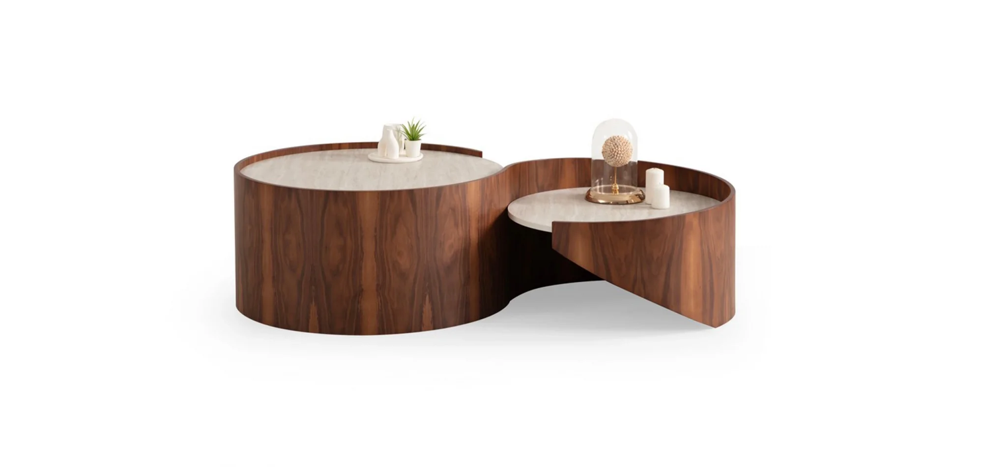 TH-Atlantis Ceviz Orta Sehpa