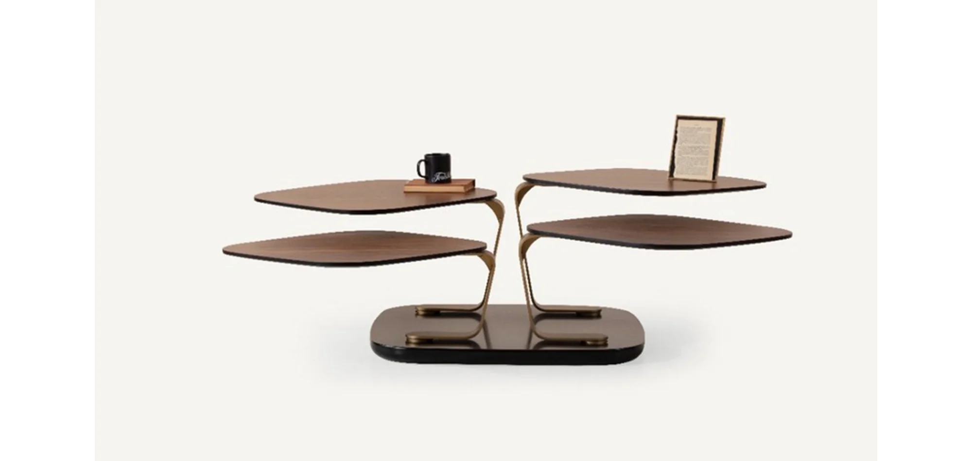 TH-Bentley Ceviz Orta Sehpa