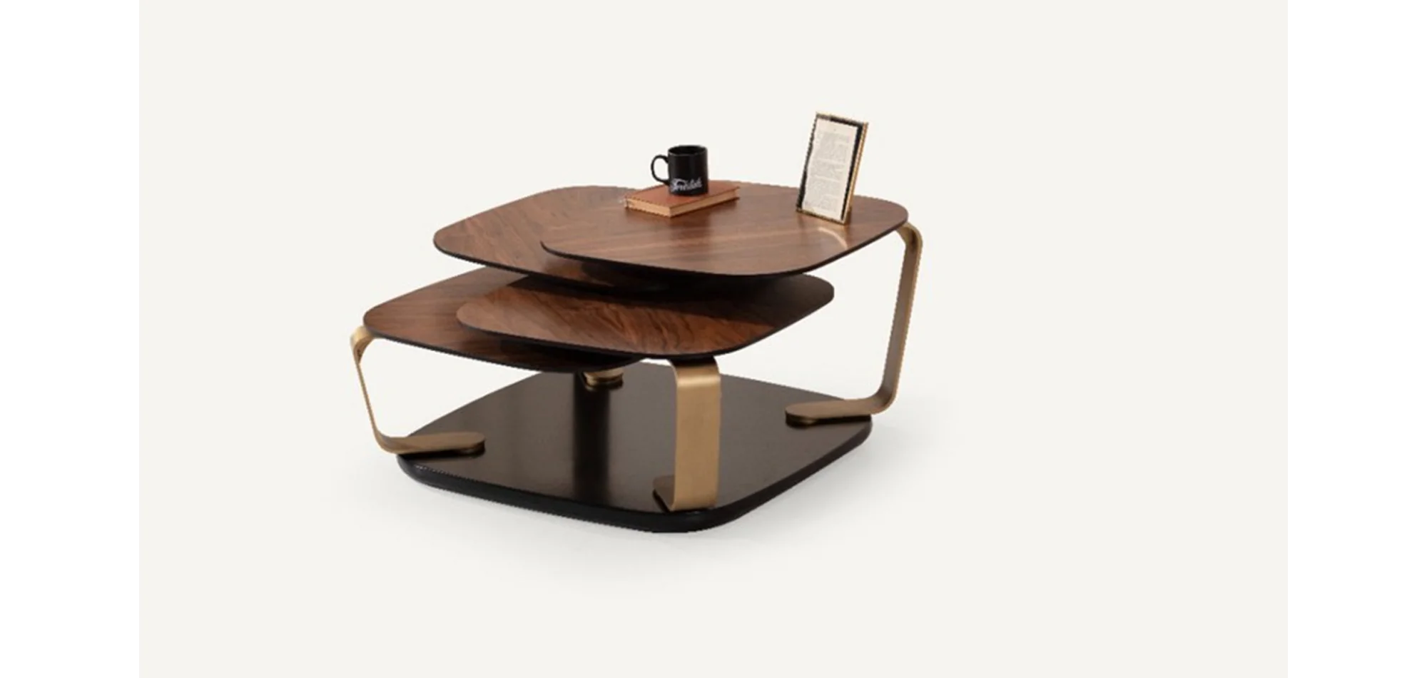 TH-Bentley Ceviz Orta Sehpa