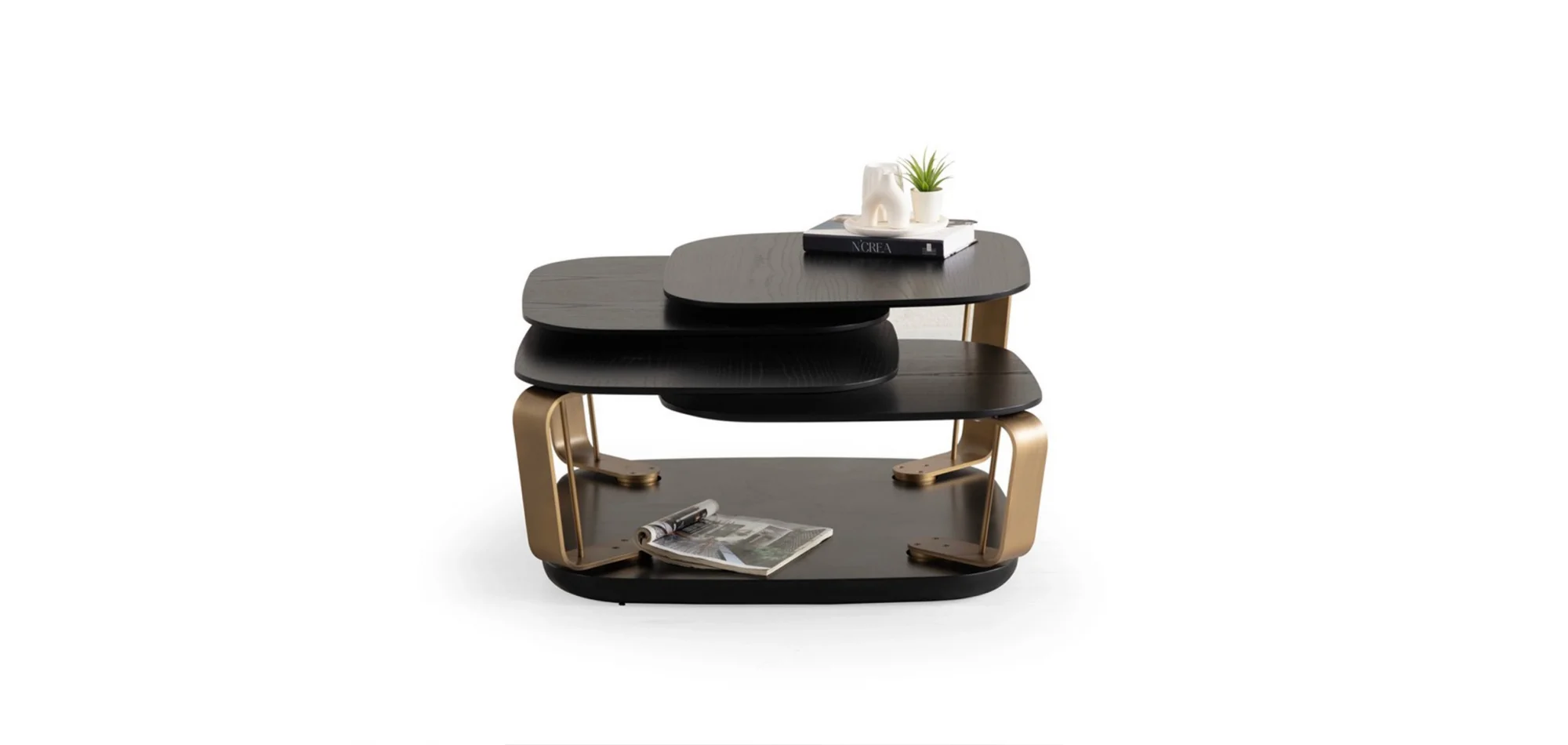 TH-Bentley Siyah Orta Sehpa