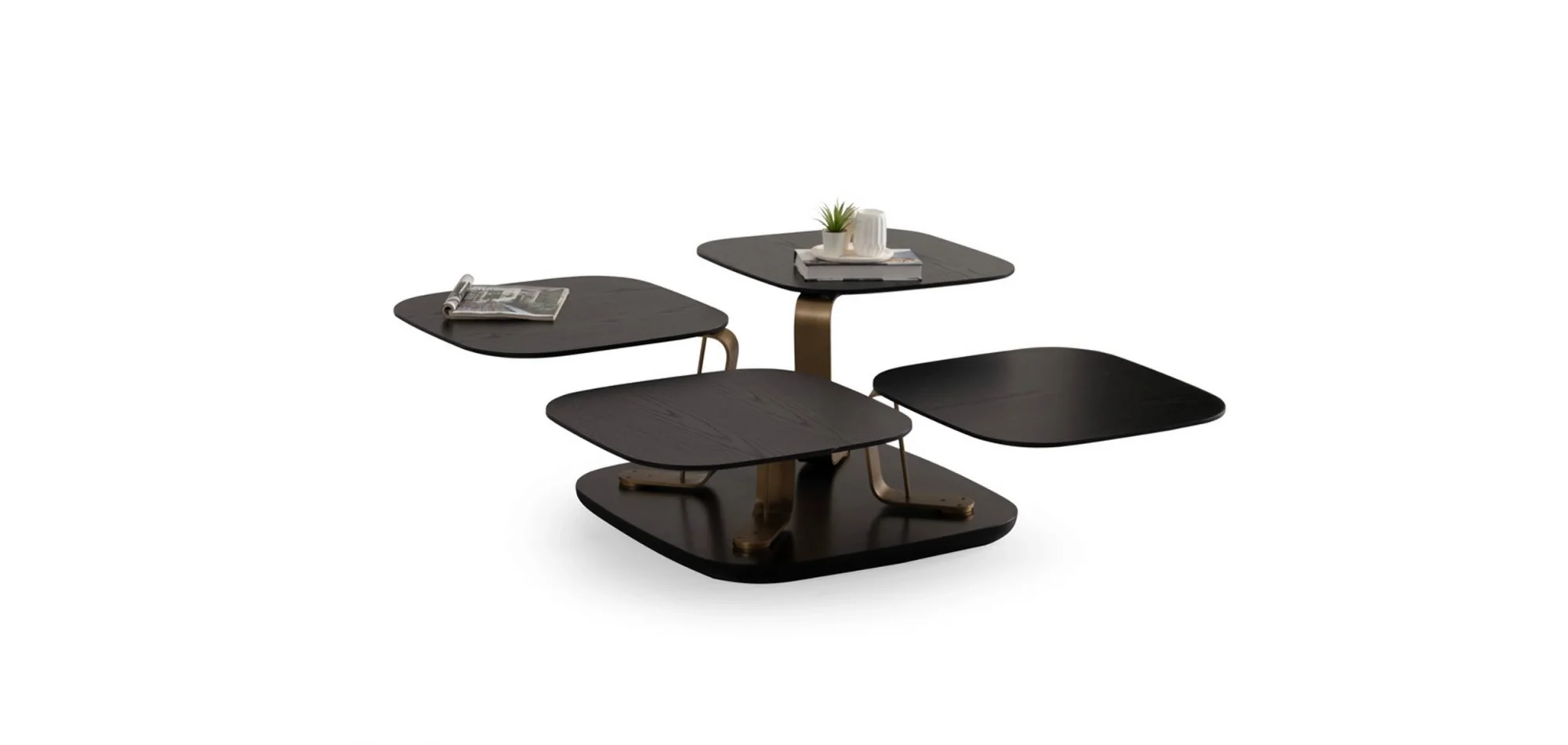 TH-Bentley Siyah Orta Sehpa