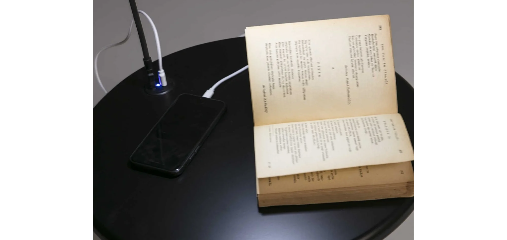 TH-Button Siyah C Sehpa