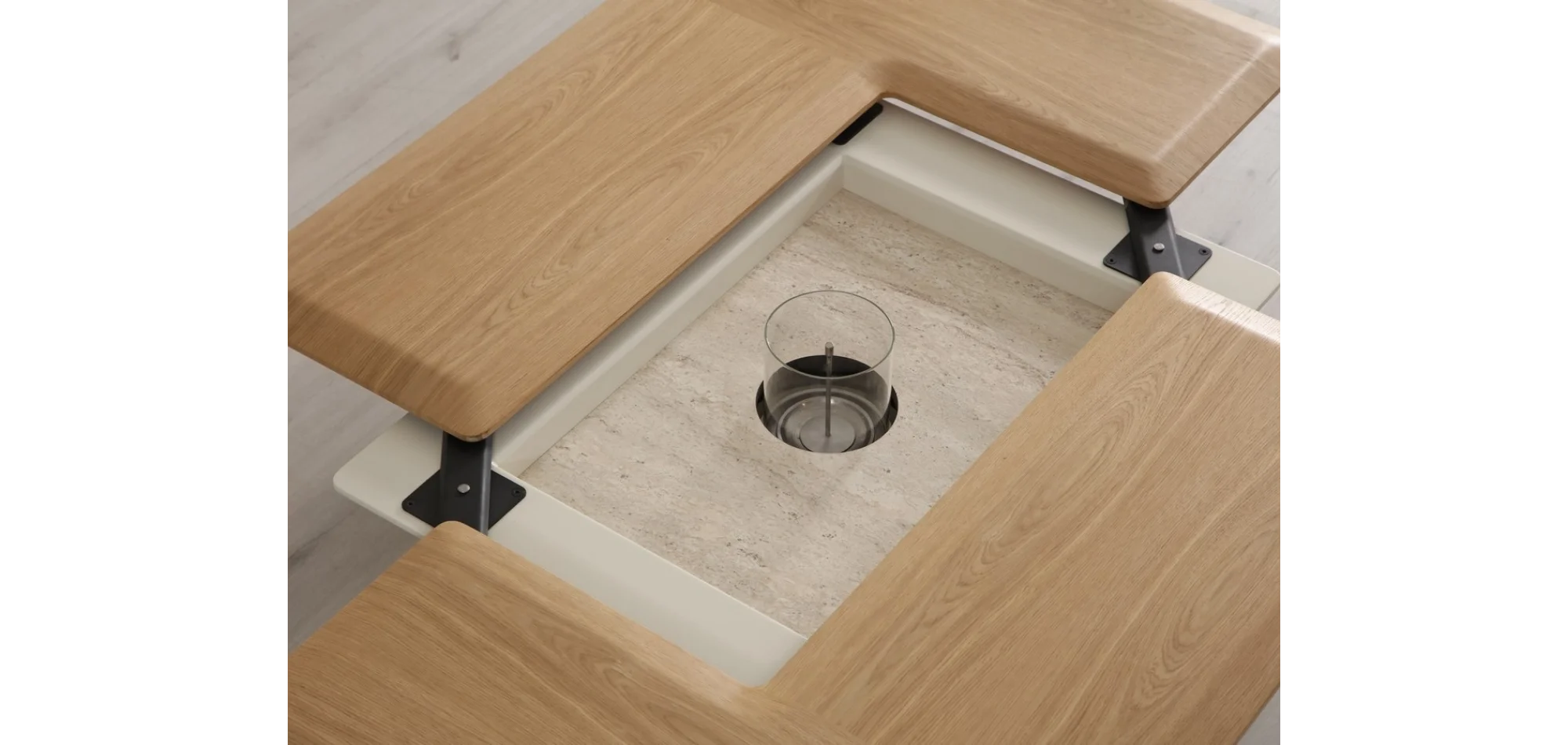 TH-Event Meşe Orta Sehpa