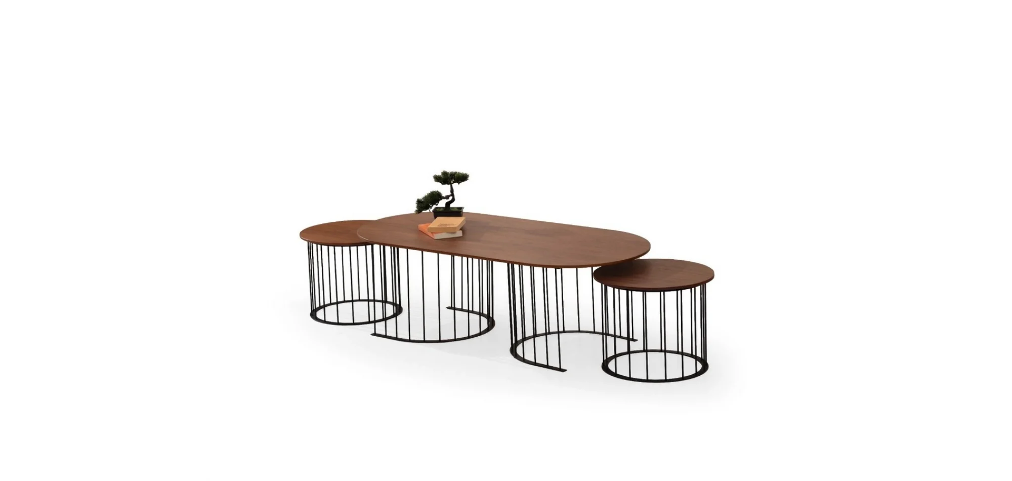 TH-Ripa Ceviz Orta Sehpa