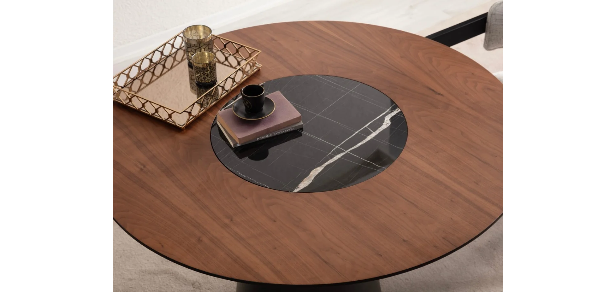 TH-Roll Masa Yuvarlak Masa