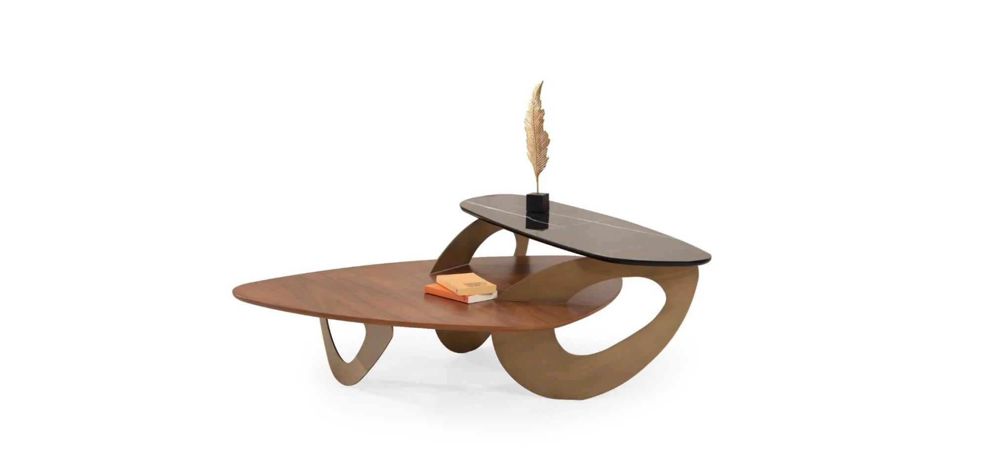 TH-Solid Pirinç Orta Sehpa