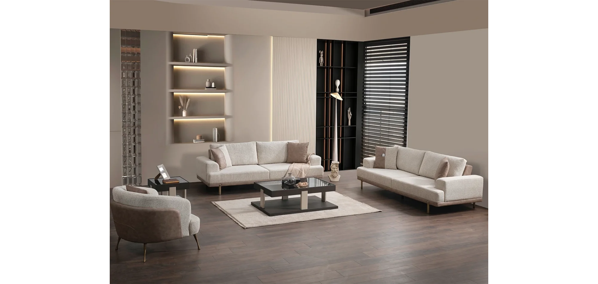 Traverten Koltuk Takımı