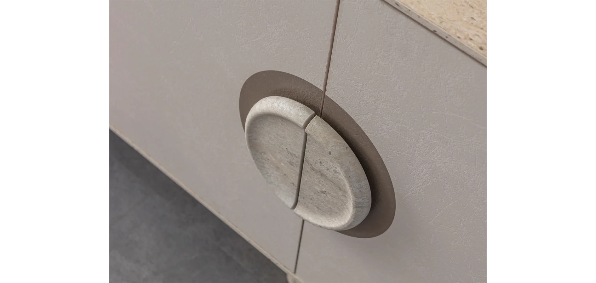 Traverten Yemek Odası Takımı