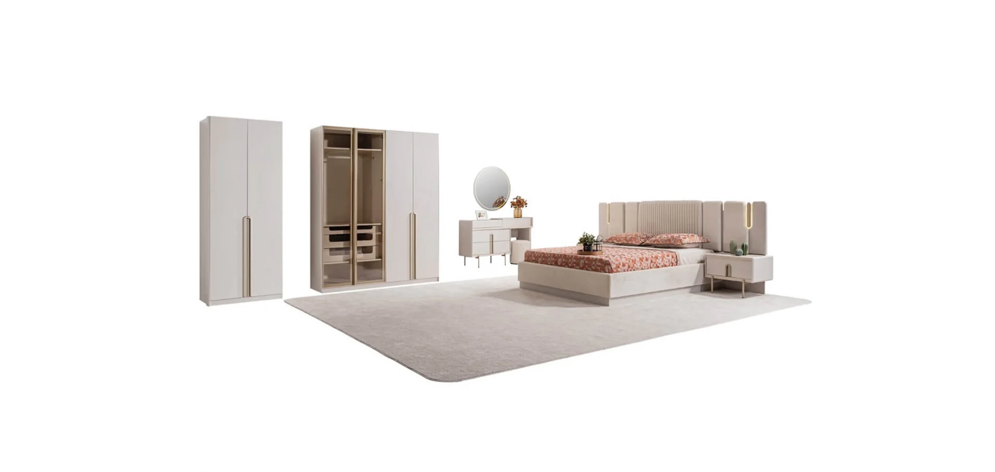 Velvet Yatak Odası Takımı