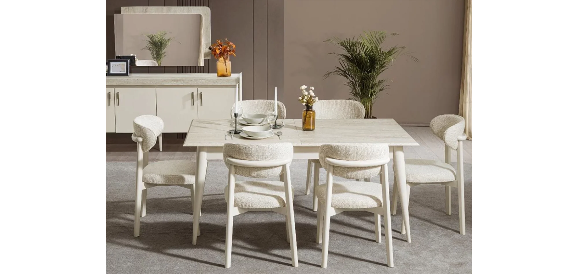 Virello Yemek Odası Takımı