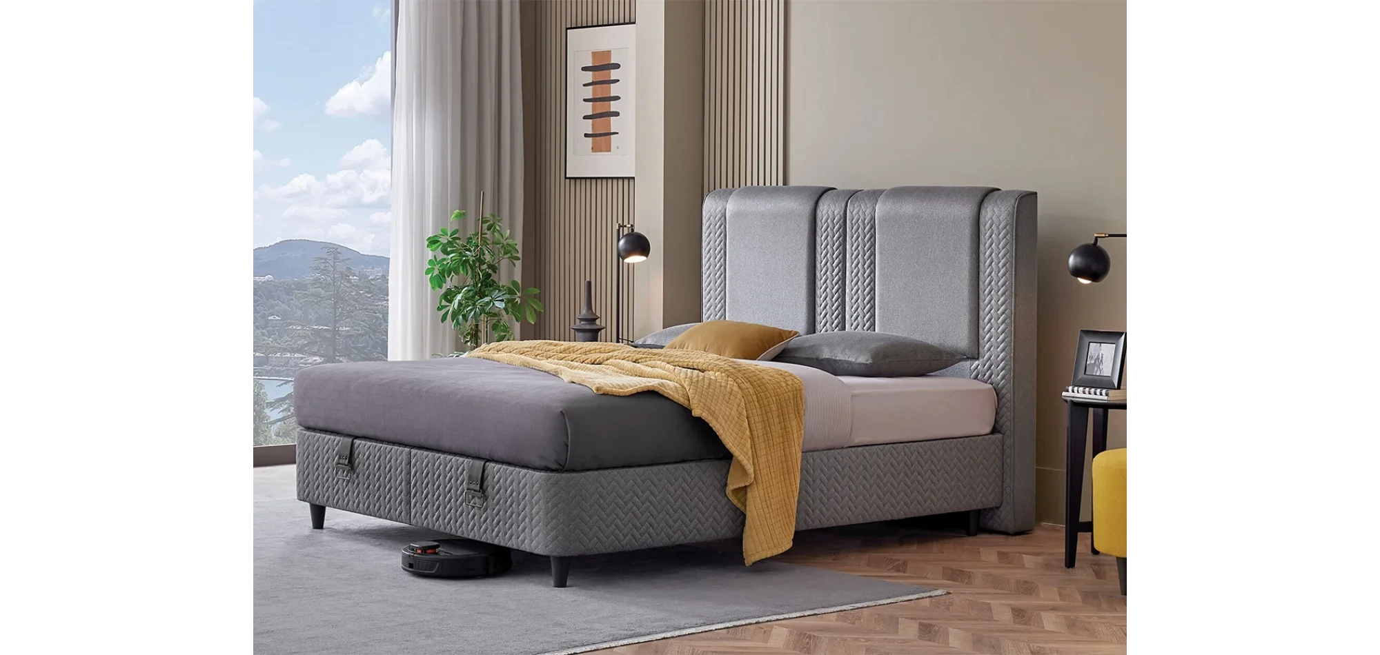 Visco Dynamic Baza ve Başlık 90x190